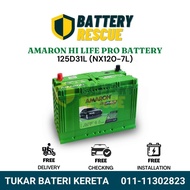 [Installation Available] 125D31L | NX120-7L | N70Z | Amaron Hi Life PRO  Car Battery Bateri Kereta |