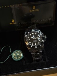 半價出50%off A Bathing Ape Bapex Watch Type1 Automatic 機械手錶