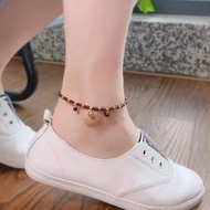 【现货】梅落脚畔脚链女感轻奢古风招财手链小众设计学生礼物女友Mei Luo's foot chain by the bank exudes a light luxury and ancient sty