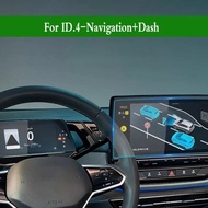 For VW Volkswagen ID.3 ID.4 2021 Navigation Screen Instrument Screen HD Tempered Film Screen Protect