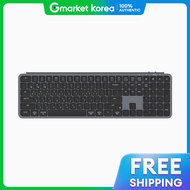 Keychron | Keychron B6 Pro Space Gray 4-in-1 Bluetooth Wired /Wireless Slim Full-Size Scissor-Switch