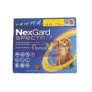 Nexgard Spectra S Yellow Dog Flea Medicine 1 Tablet