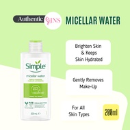 Simple Kind to Skin Micellar Water/ Micellar Cleansing Water/90% Hydration Boost Micellar Water/Make
