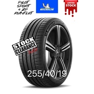 【Free Installation】MICHELIN 255/40/19 PILOT SPORT 4 ZP (RUNFLAT) NEW TYRE TIRE TAYAR