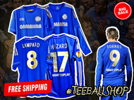 เสื้อฟุตบอลเชลซี แชมป์ยูโรป้า ย้อนยุคปี 2012/13 ชุดเหย้า Chelsea Retro Home Jersey 2012/13 (AAA)