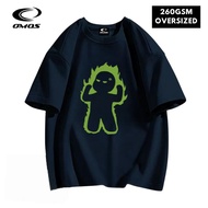 OMOS 260GSM Oversized T-Shirt Candleman