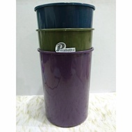 Terano Uncover Dustbin 4.50L D-300 Technoplast Round Color Trash Can