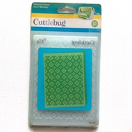 Cuttlebug Moroccan Screen Embossing Folder A2