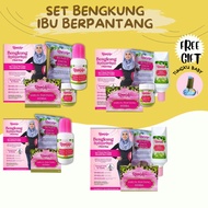 UMMIALYA SET BERPANTANG IBU BERSALIN PANTANG / SET BENGKUNG IBU BERPANTANG / PRODUK BERPANTANG / MAN