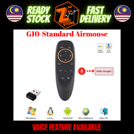 G10 Air mouse 2.4G Wireless Gyro Microphone Google Voice Search Smart Remote control IR Learning