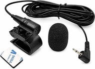 2.5mm Microphone Mic Handsfree Dash Car Stereo Receiver Compatible for Pioneer DEH-4500BT DEH-7300BT