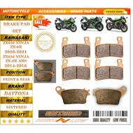 NINJA ZX636R ZX6R 14-21 17-20 BRAKE PADS SINTERED STREET BIKE LONG LASTING QUALITY