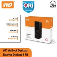 Wd MYBOOK - WDC MY BOOK Desktop 3.5 Inch 8TB - HDD External Desktop