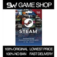 [USA] Steam US Wallet Games Card 10 20 30 40 50 100 USD PC Handheld [Auto Delivery]