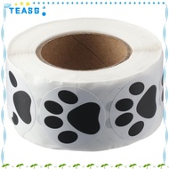 TEASG 500 pcs Puppy Pet Dog  Sticker, Colorful/Black Dog  Dog  Sticker, Fashion 1 Inch Pet Dog  Stic