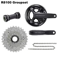 SHIMANO Di2 Ultegra R8170 Electric Groupset 2x12 Speed Road Bicycle R8150 Front Rear Derailleur R817
