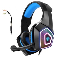 V1 Headset Gaming Headset RGB Colorful Wired Headset Subwoofer Headset PS4 Gaming Chicken
