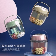 Pill Box One Week Pill Storage Box Travel Portable Mini Sealed Pill Box Medicine Packing Box