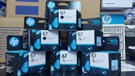 全新行貨長期現貨 HP 67 黑色/彩色原廠墨盒