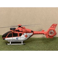 MERAH Red EC135 Helicopter papercraft pattern sheet (2OP-Aa15)