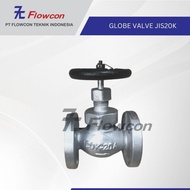 GLOBE VALVE JIS20K SIZE 3/ 4" FLOWCON