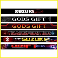 ❃ ❀ ✙ Multicab/Every Wagon Windshield Sunstrip sticker decals printed laminated durable high qualit