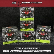 "GGR x Bateriku - Bateri Berkualiti Tinggi Untuk Semua Jenis Motor, Tahan Lama, Prestasi Optimum & H