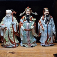 福祿壽三星陶瓷擺設