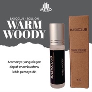 Parfum GEAMOORE Basic Club 8 ML BPOM (Roll On) GROSIR Parfum BASICCLUB - Warm Wody