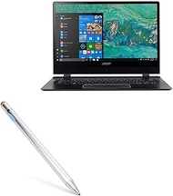 BoxWave Stylus Pen Compatible with Acer Swift 7 (SF714) (Stylus Pen by BoxWave) - AccuPoint Active Stylus, Electronic Stylus with Ultra Fine Tip for Acer Swift 7 (SF714) - Metallic Silver