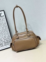 PROUD 3198# ขนาด10.5นิ้ว กระเป๋าแบรนด์แท้  รุ่น Hello Boston ทรง BostonBag  กระเป๋าสะพายไหล่  น่ารัก