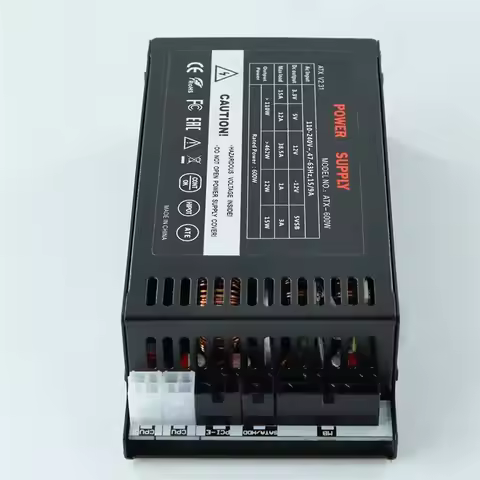 Focused-New 600W Full Modulars 1U Flexs ATXs PSUs PC Power Supply 110-264V ENP-7660B for K39 ITX Min