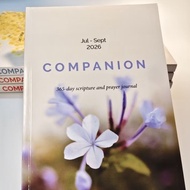 COMPANION 2026 (365 Day Scripture and prayer Journal) - size 5.2 x 8.5 inches