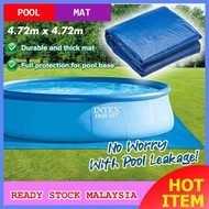 Intex 28048 Pool Ground Sheet Cloth suited for swimming pools up to 15.5ft (4.72m) diameter