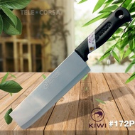 มีดสแตนเลสด้ามดำ ปลายตัด เบอร์ No.172P รุ่น Kitchen-knife-kiwi-172p-00G-Boss-p2