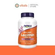 NOW Foods Lecithin 1200 mg (100 Soft gels) นาวฟู้ดส์เลซิติน1200มก. 100แคปซูล