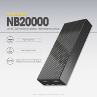 NITECORE NB20000 ultra lightweight carbon fiber power bank 全新