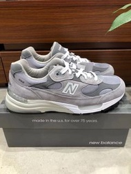 New Balance NB 992 低幫波鞋男女同款 元祖灰 d寬