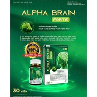 ALPHA BRAIN Brain Supplement (Green) Box 30 Capsules