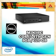 MINI PC COR I5 4TH GEN / 8GB / 320 GB  / DELL MINI PC I5 4TH FEN / REFURBISHED