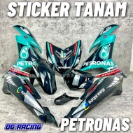 YAMAHA Y15ZR PETRONAS GP COVER SET HIJAU BIRu CYAN/ Y15Zr V1 V2 PETRONAS COVER SET