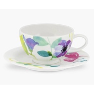 Water Garden Breakfast Cups & Saucers (1st quality)