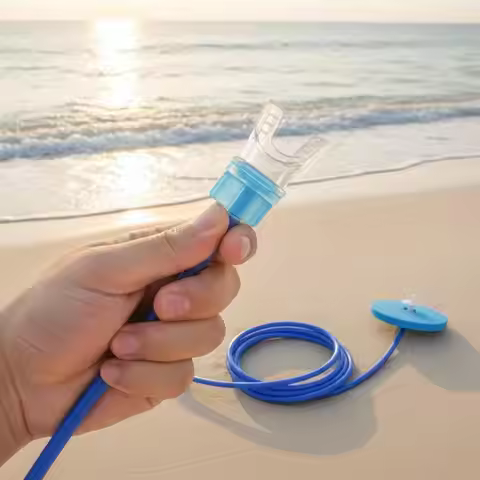 Full Dry Snorkel Breathing Tube Soft Silicone Mouthpiece 1m to 4m Optional Floating Valve for Ocean 