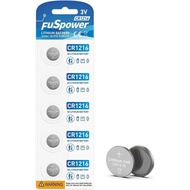 CR1216 Watch Battery CR 1216 Battery 3V Lithium Button Cell Battery (5 Count (Pack of 1))