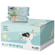 K-Clean Up Minifit Wet Tissue Portable 9g × 24 packs