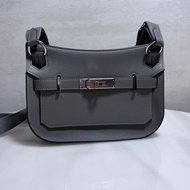 Hermes 吉普賽Jypsiere mini 積雲灰銀釦 B刻 99新