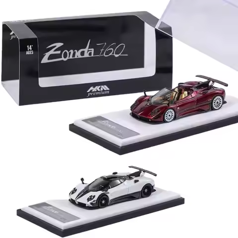 HKM Diecast 1/64 Scale Pagani Zonda 760 Car Model Alloy Pagani Zonda Model Original Box