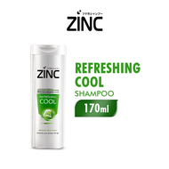 ZINC Shampoo Refreshing Cool Botol 170ml