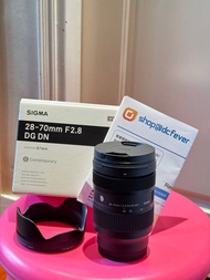 Sigma 28-70mm F2.8 DG DN for SONY E mount