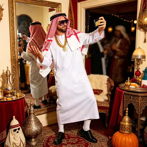 S-XL Halloween Cosplay Tycoon Role-playing Set White Robe Performance Costume Exotic Costume